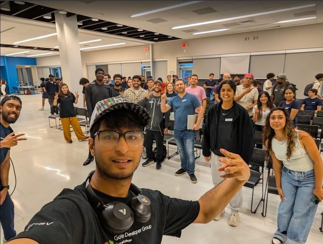 Group photo at Build with Gemma, GDG Waterloo